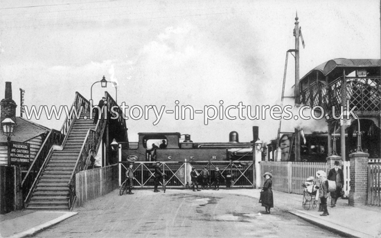 GER Station, Enfleld Lock, Enfield, Middlesex. c.1910